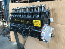 Load image into Gallery viewer, 1987-89 JEEP WRANGLER YJ MOTOR 4.2L ENGINE AMC REBUILT WARRANTY REMANUFACTURED