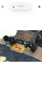 1997-2006 JEEP WRANGLER TJ OEM FRONT DIFFERENTIAL ASSY COMPLETE AXLE DANA 30 373