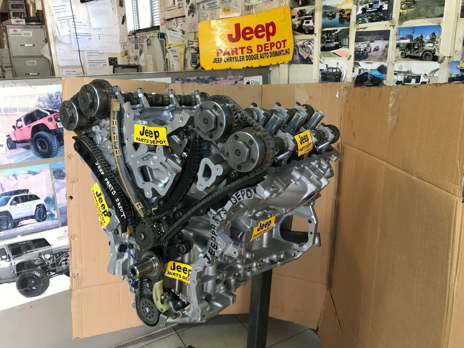 2014 DODGE RAM 3.6L ENGINE REBUILT 0 MILEAGE PRO MAST – Jeep Parts Depot